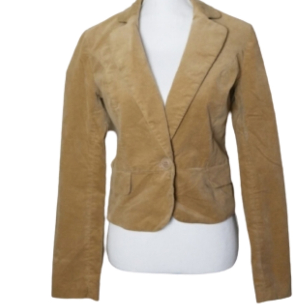 Gadzooks Camel Single Button Blazer